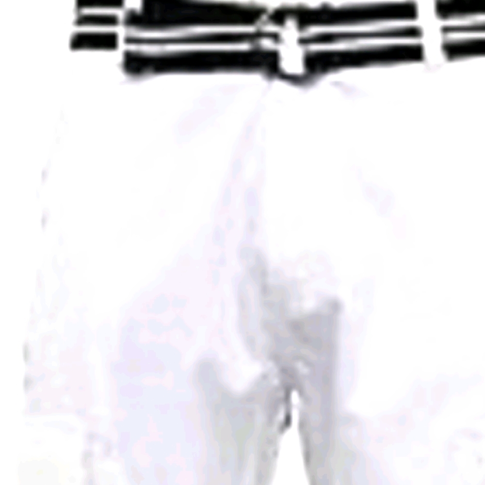 34 inch men black and white belt
